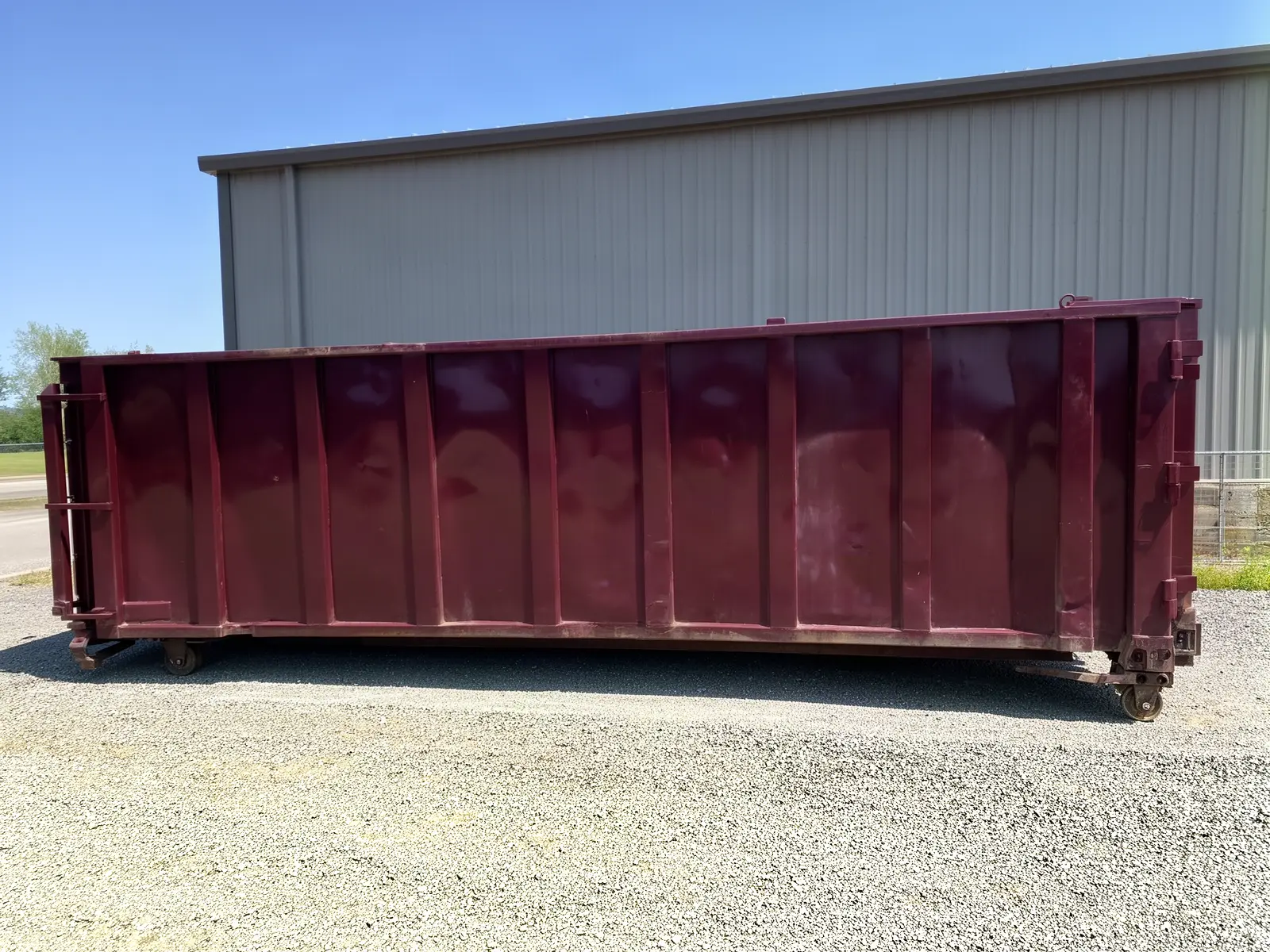 Roll-off dumpster from K & D Dumpster Rental in Okeechobee, FL
